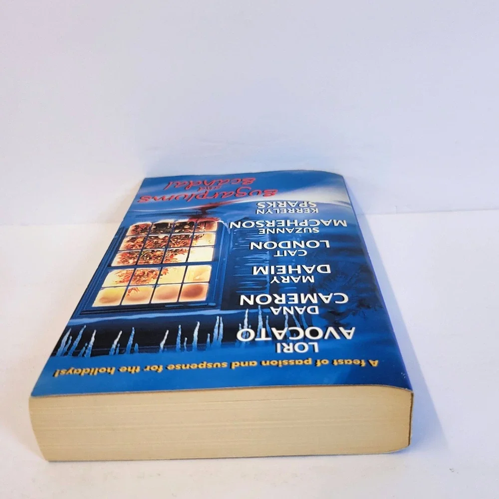 Avon Books Sugarplums and Scandal Holiday Romance Anthology Blue Paperback OS